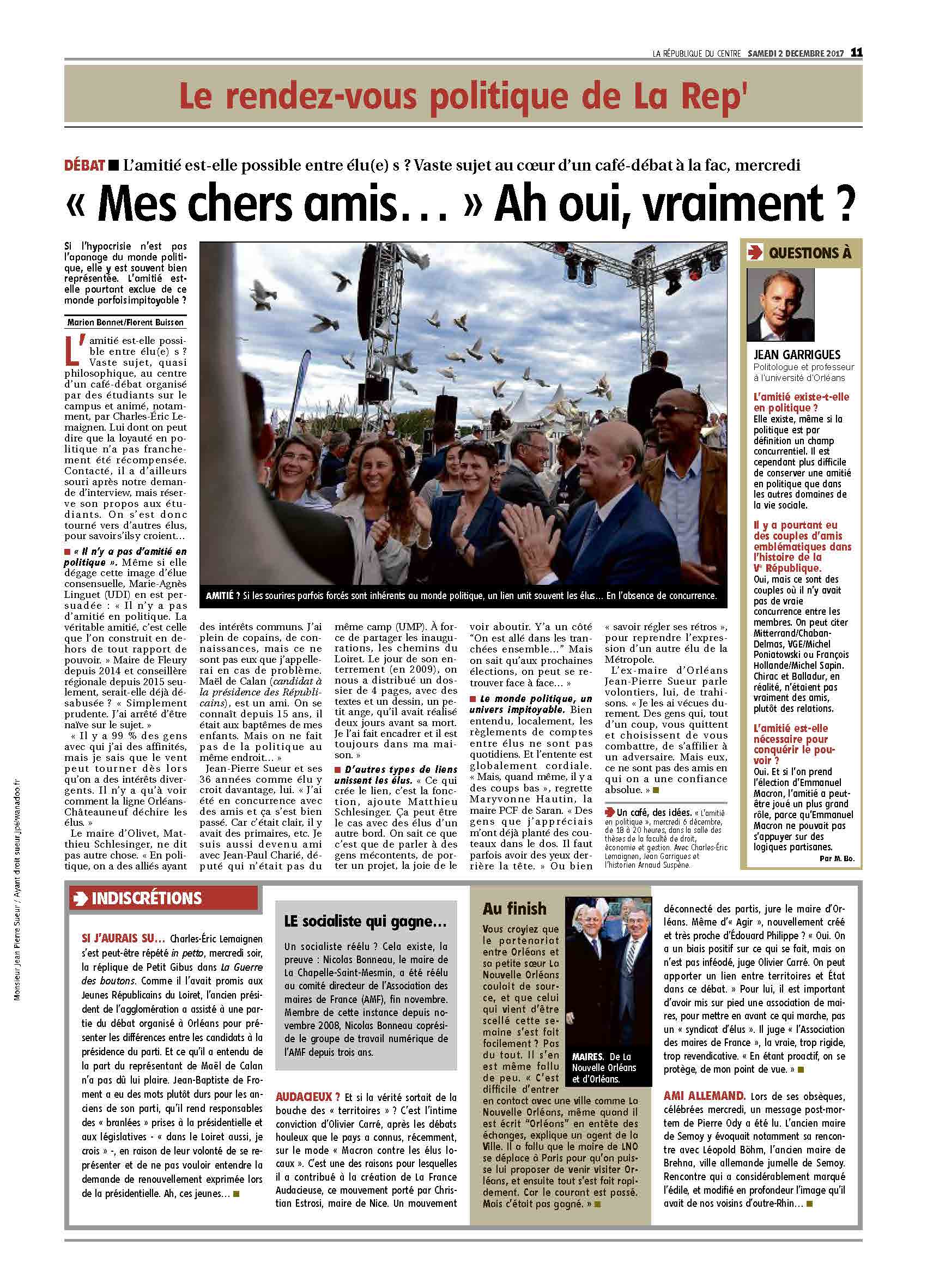 il y a des rencontres qui marquent nos vies
