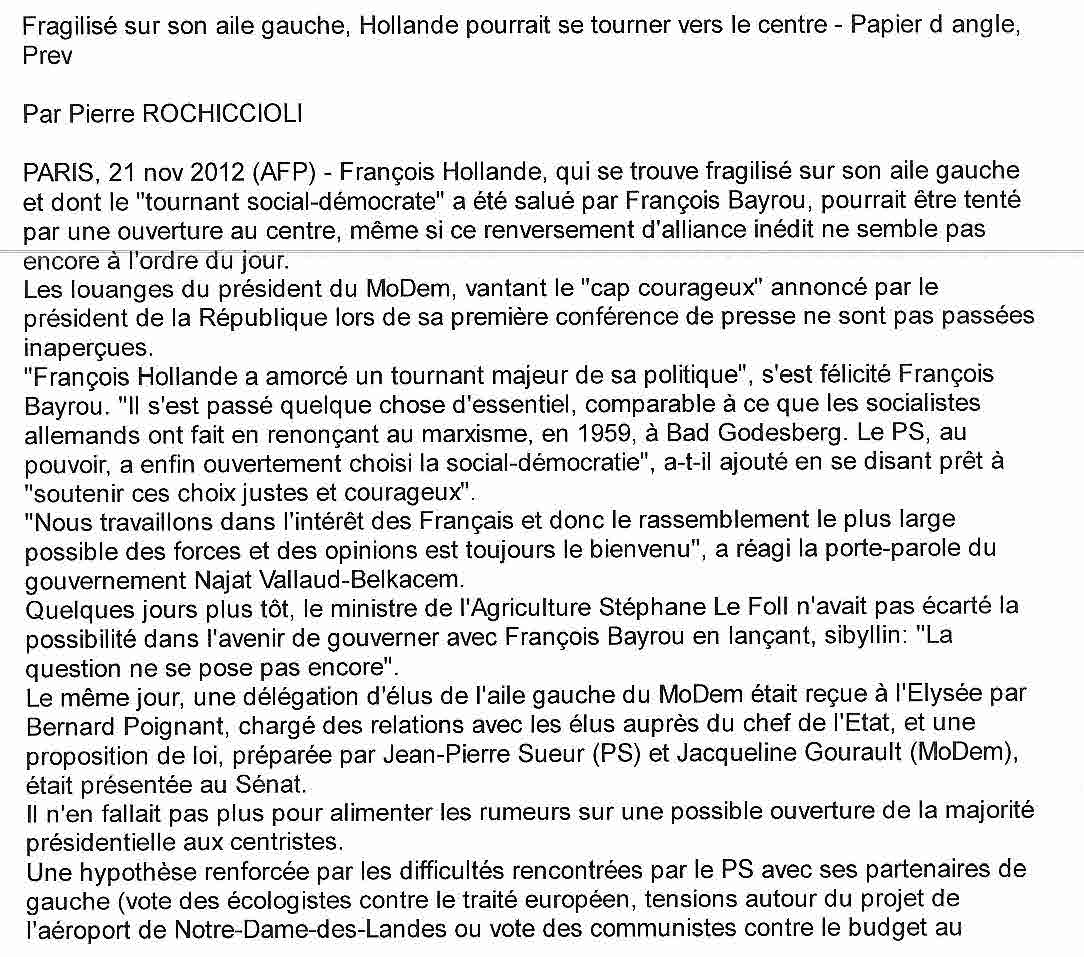 121121 afp hollande