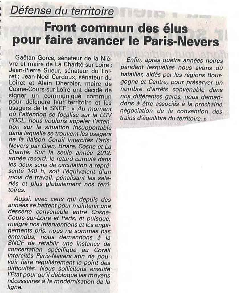 130214 JournalGien Paris Nevers