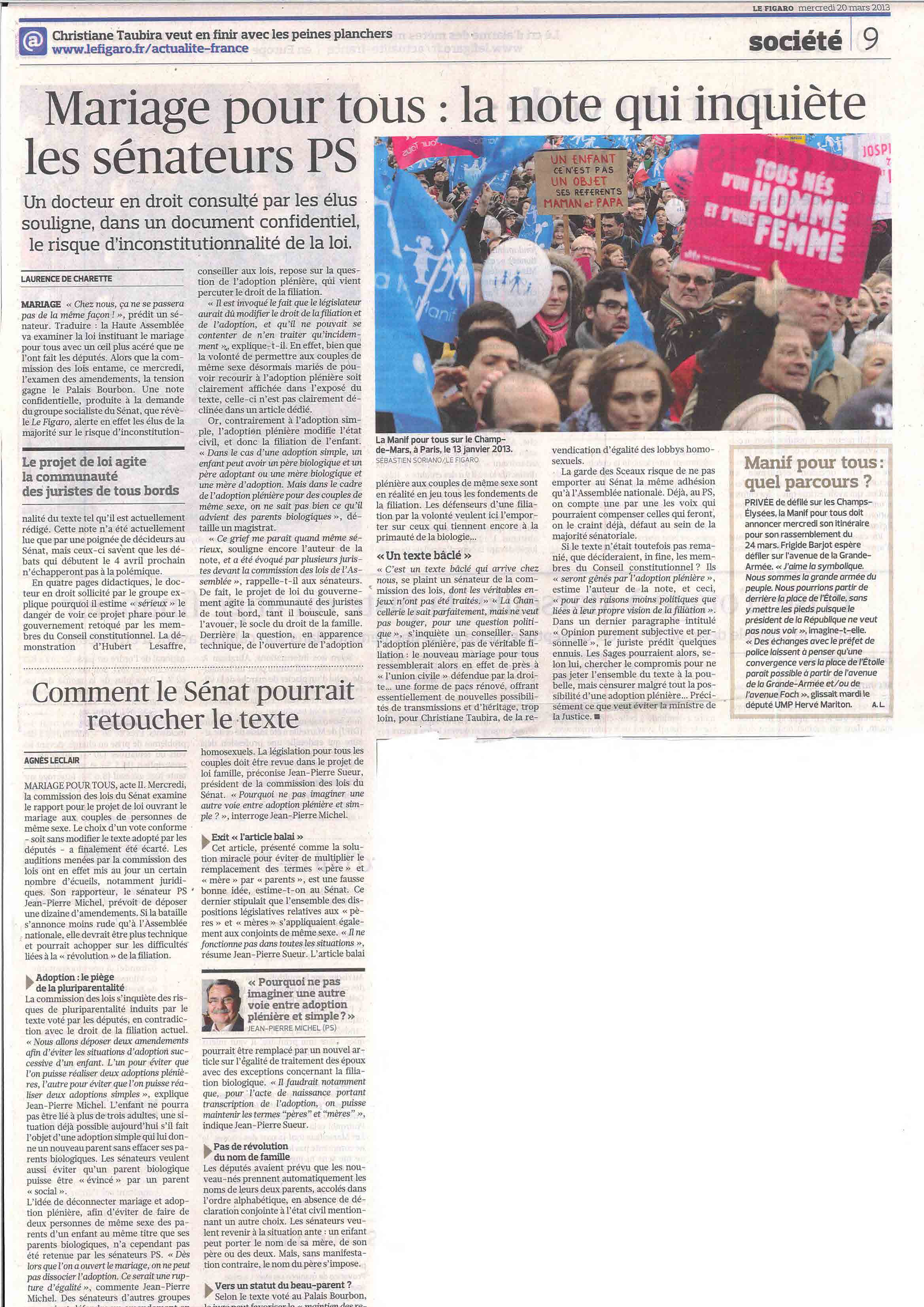 130320 LeFigaro mariagepourtous