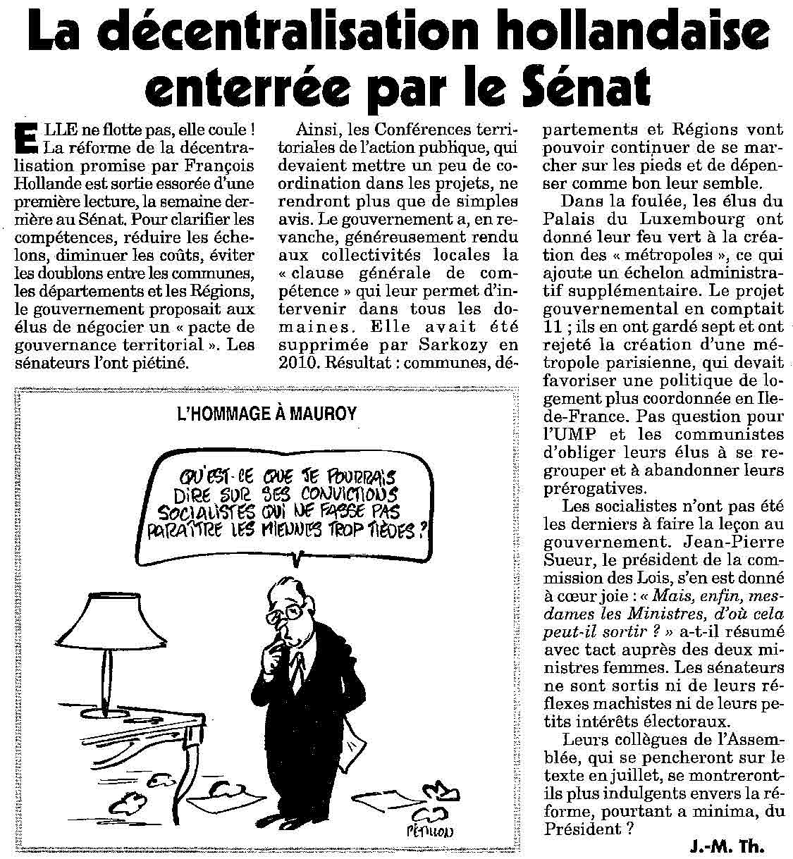 130612 Canard decentralisation