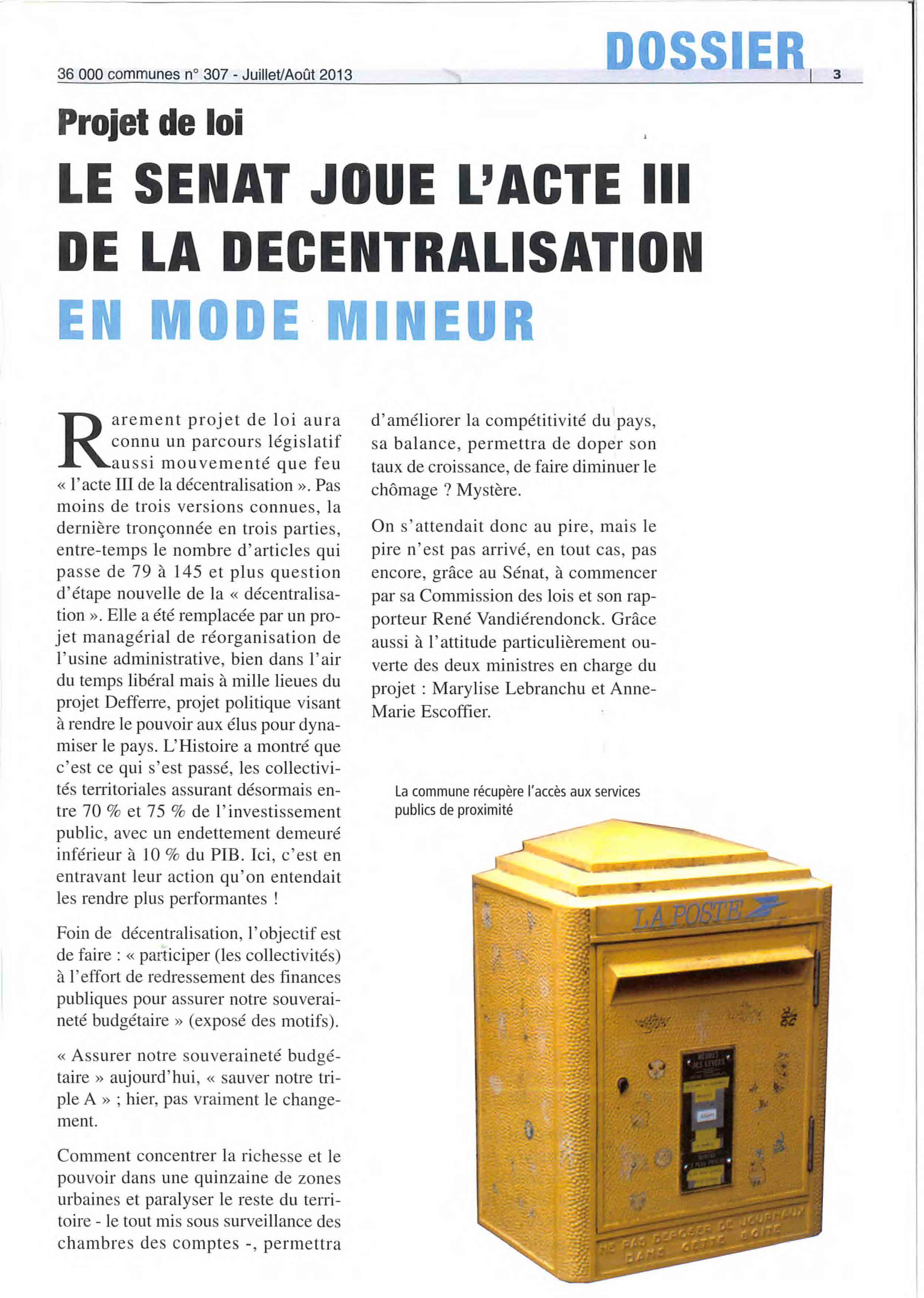 130700 36000Communes decentralisation