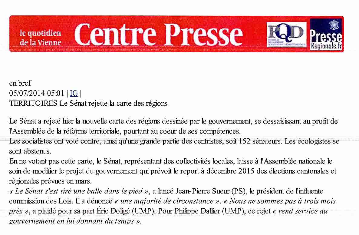 140705 Centrepresse reformeterritoriale