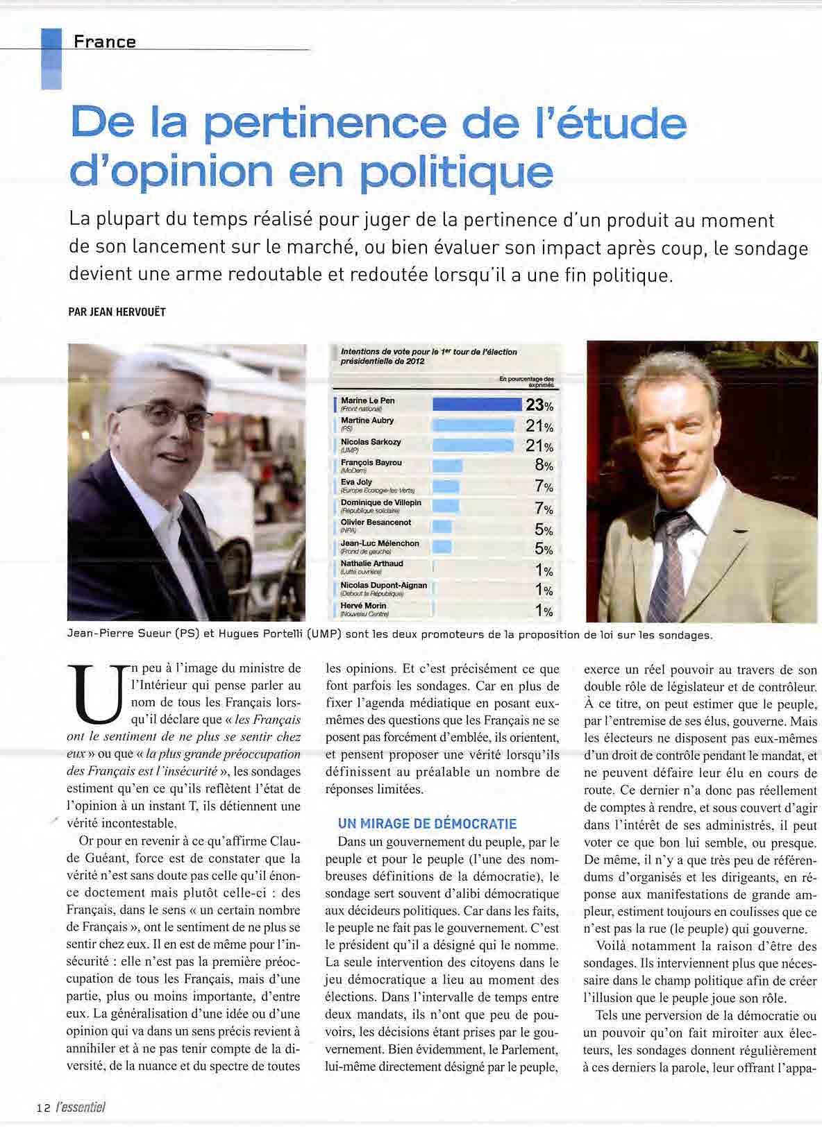 110600 essentiel sondages